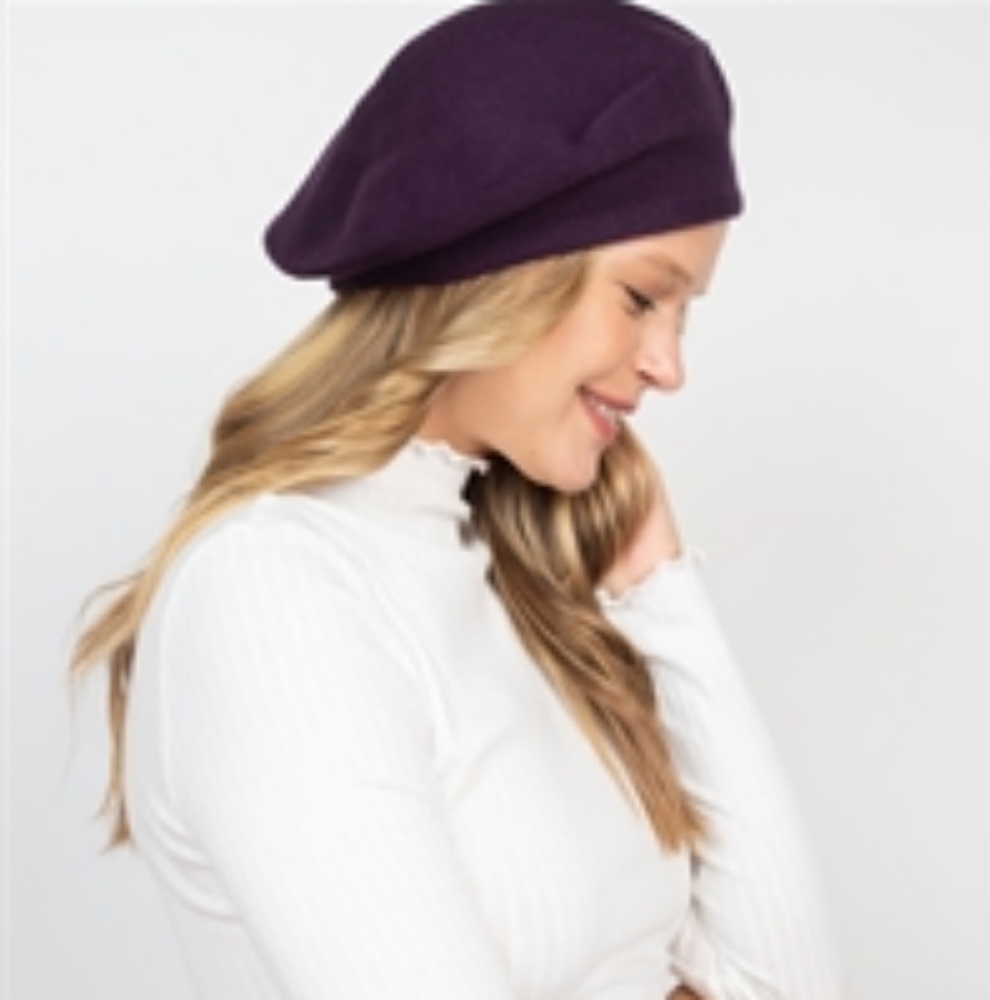 💜❤️STYLINE RASPBERRY BERET!!!❤️💜 - Picture 6 of 13